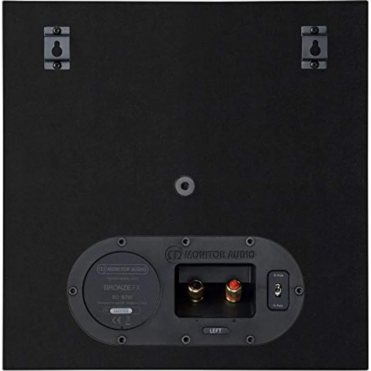 Monitor Audio Bronze FX 6G Surround-Lautsprecher, Schwarz, Dipol/Bipol, 2-Wege, 8 Ohm, 80 Watt, Geschlossenes Gehäuse, Passiv, Paar – Bild 4