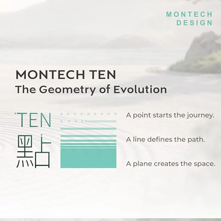 MONTECH PC-Gehäuse Montech TEN White, Tower-Gehäuse mit modularer Bauweise und exzellentem Airflow, Micro-ATX und Mini-ITX Unterstützung – Bild 3