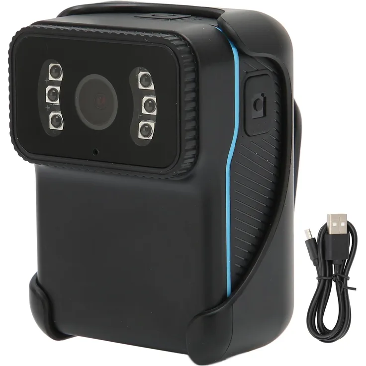 Lixada Action-Kamera HD 25 fps mit Nachtsicht und WLAN, tragbar mit Loop-Aufnahme und 900-mAh-Akku