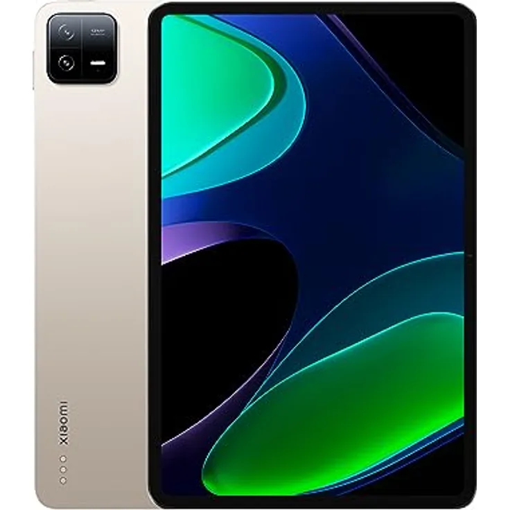 Xiaomi Pad 6 Tablet 11 Inch 6GB+128GB Resolution 2880 * 1800, 144hz Display, Battery 8840mAh, WiFi, Gold