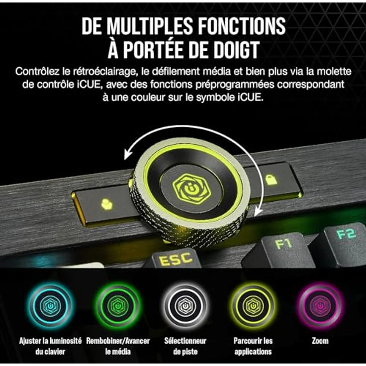 Corsair K100 (Französisch AZERTY) – Bild 3