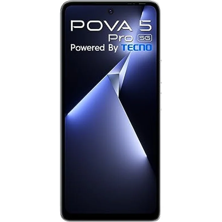 Pova 5 Pro 5G (Silver Fantasy, 8 GB RAM, 256 GB Speicher) | Segment 1. 68 W ultraschnelles Aufladen | Indiens erste mehrfarbige ARC-Schnittstelle mit Hintergrundbeleuchtung | 50 MP AI Dual-Kamera | – Bild 3