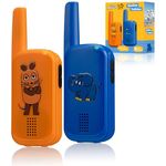 Die Maus Walkie Talkie Set, 2er Set für Kinder mit Maus und Elefant, Reichweite bis 500 m, einfache Bedienung