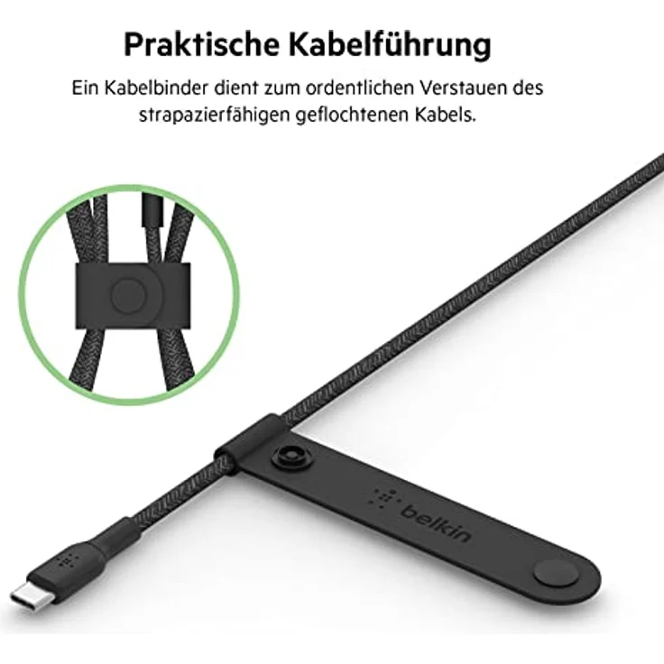 Belkin tragbares drahtloses Ladepad mit MagSafe (schnelles Laden mit bis zu 15 W, mit iPhone 13, 13 Pro, 13 Pro Max und 13 mini kompatibler Ständer, Netzteil nicht enthalten) – Schwarz – Bild 2