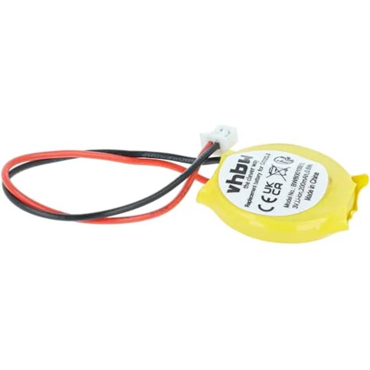 vhbw BIOS-Batterie für Lenovo ThinkPad T410s, T420s, T410, T430si, T420si, T430s, T400, T400s – 200 mAh, 3 V, Li-Ion, hohe Kapazität – Bild 8