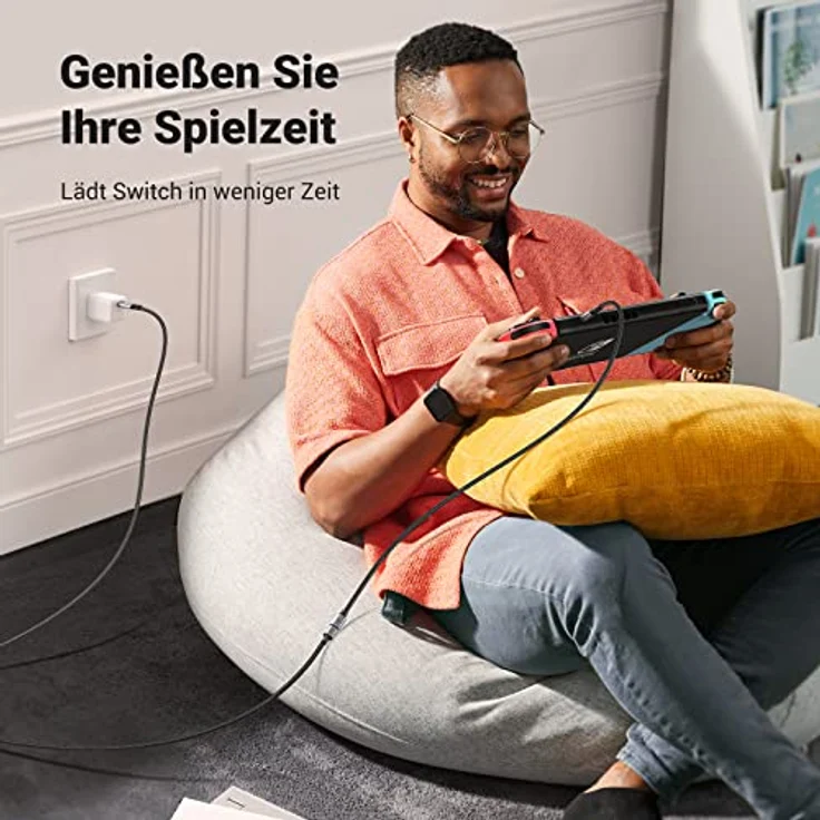 UGREEN USB C Verlängerung USB Typ C 3.1 Gen 2 USB-C Verlängerungskabel 100W/4K 60Hz kompatibel mit iPhone 15 Pro Max, M2 MacBook Pro/Air XPS 15 Galaxy S23 S22 Steam Deck Switch Konsolen usw. (1m) – Bild 4