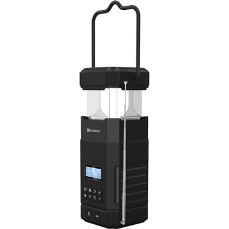 Sandberg Survivor Lantern All-in1, 10000 Powerbank, Schwarz – Bild 3