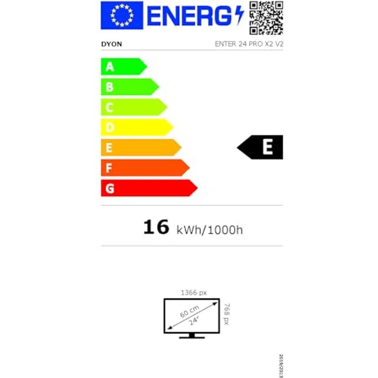 Dyon Enter 24 Pro X2 () LED TV (HD ready, kein HDR, Edge LED) HD-Triple-Tuner (Sat, Antenne, Kabel) Modelljahr 2020 Energieklasse F (DE-Modell) – Bild 5
