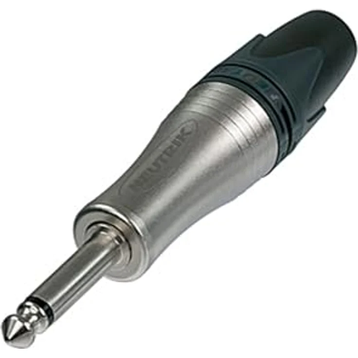 Neutrik NP2XL Klinkenstecker, bis 10 mm Kabeldurchmesser, 2-polig, 6.35 mm – Bild 2