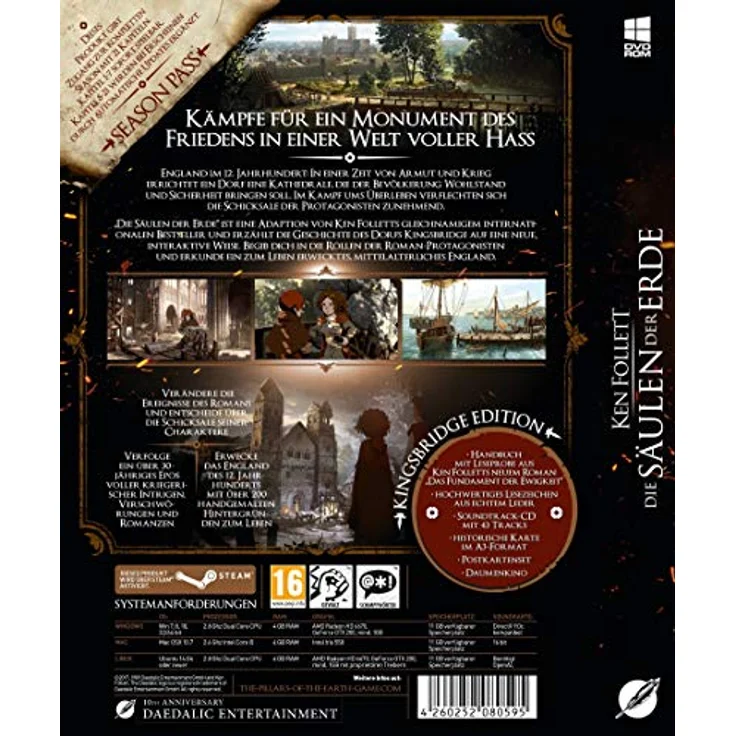 Die Säulen der Erde (Ken Follet) - Kingsbridge Edition (PC) – Bild 3