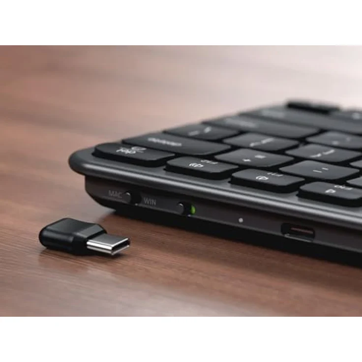 Satechi Slim EX1 Bluetooth Tastatur, kabellos, QWERTZ Deutsch, 4-in-1-Konnektivität, USB-C aufladbar – Bild 7