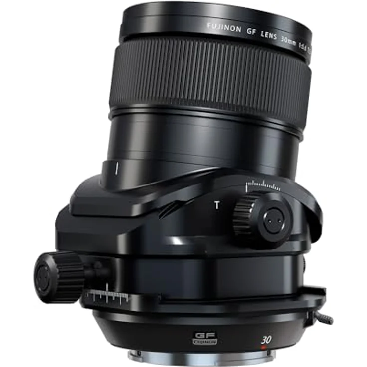 Fujifilm Digital Fujinon GF30mm F5.6 T/S Objektiv mit Neigefunktion, blaue Edition – Bild 4