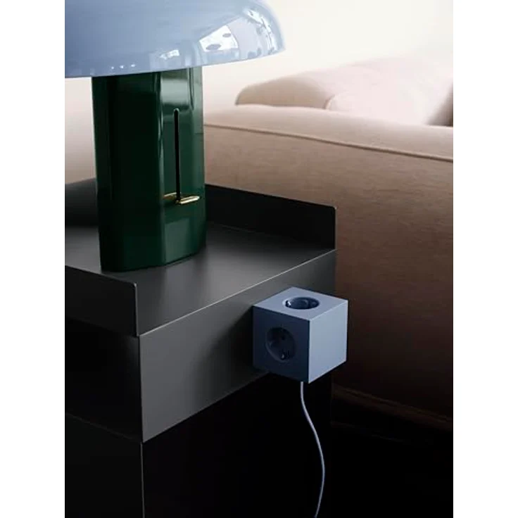 AVOLT Square 1 USB-C & Magnet Mehrfachsteckdose 5-fach (USB-Anschlüsse), Grau – Bild 3