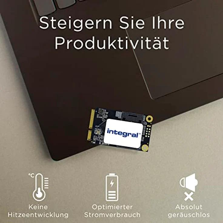 Integral 1TB M.2 SATA III 2242 Interne SSD, bis zu 530MB/s Lesen 475MB/s Schreiben – Bild 4