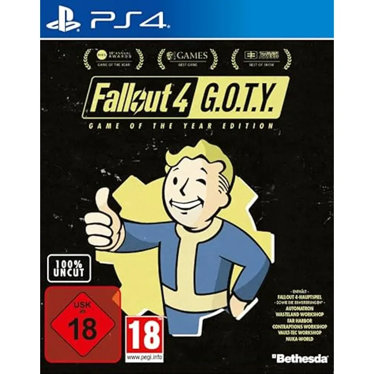 Fallout 4 GOTY Steelbook Edition [PlayStation 4]