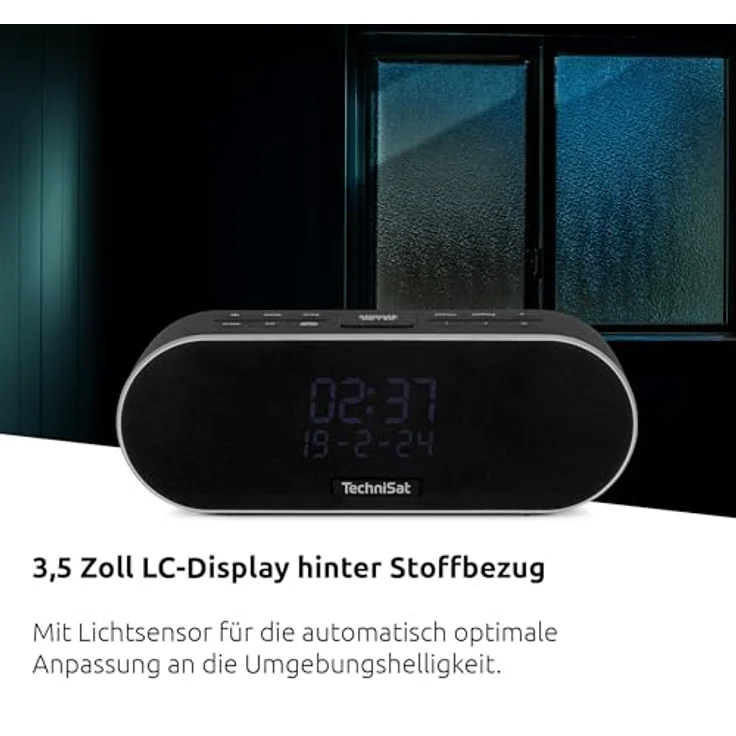 TechniSat DigitRadio 53 BT (UKW, DAB+, Bluetooth), Radio, Schwarz – Bild 4