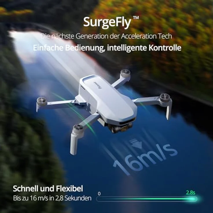Potensic ATOM SE Fly More Combo, 249 g Kameradrohne mit 4K Video, GPS-Positionierung und bis zu 31 Minuten Flugzeit – Bild 7
