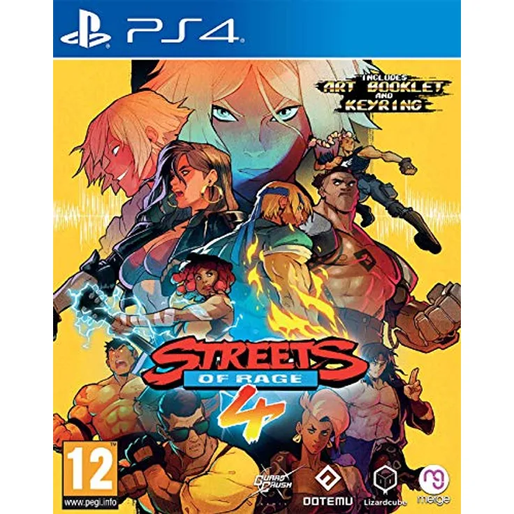 Merge Games Streets of Rage 4 PS4, action-packed beat 'em up game