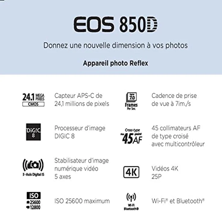 Canon EOS 850D Gehäuse schwarz – Bild 4