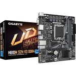 Gigabyte H610M S2H V3 DDR4 Motherboard - Unterstützt Intel Core 14th CPUs, 4+1+1 Hybrid Digital VRM, bis zu 3200MHz DDR4, 1xPCIe 3.0 M.2, GbE LAN, USB 3.2 Gen 1