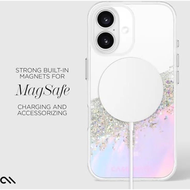 Case-Mate iPhone 16 Schutzhülle, holografisch und kompatibel mit MagSafe, 3,6 m Fallschutz, karätig schillernd – Bild 5