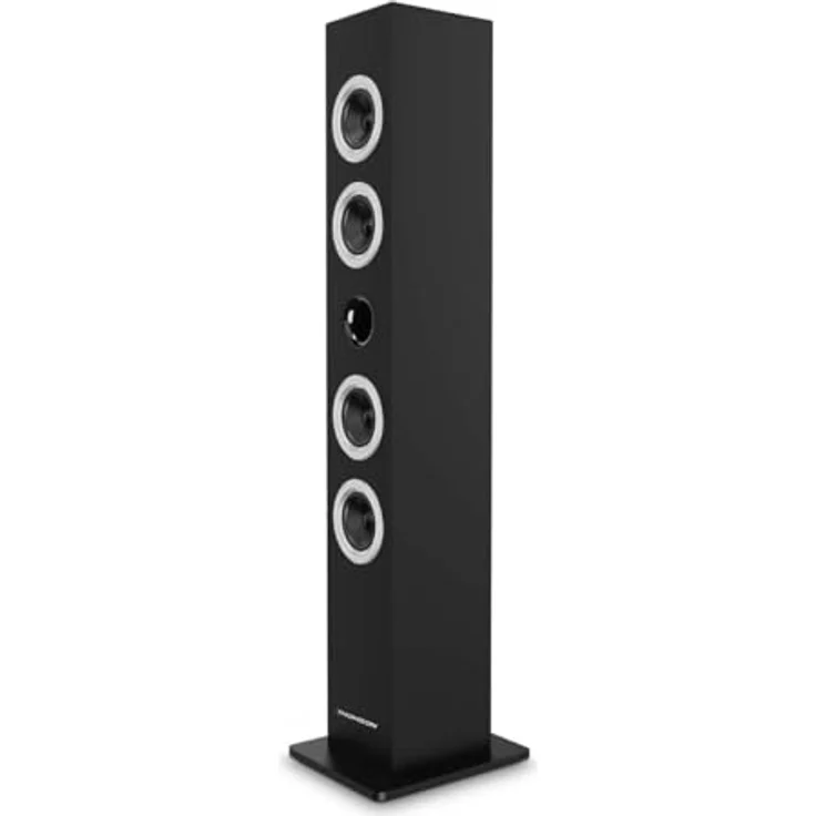 Thomson, Multimedia Tower with CD Player - Zwart Standlautsprecher - 60 Watt - schwarz – Bild 5