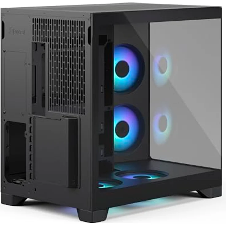 Fractal Design Pop 2 Vision Black RGB, Midi-Tower PC-Gehäuse für ATX, E-ATX, vorinstallierte 4 Lüfter, max. CPU-Kühlerhöhe 172 mm, Grafikkartenlänge bis 412 mm – Bild 15