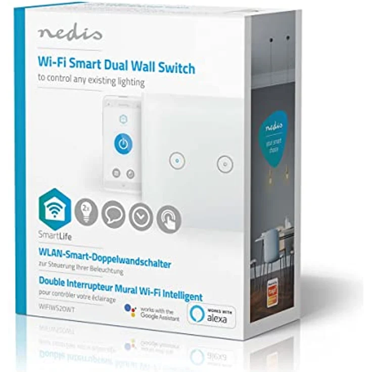 WLAN Smart Lichtschalter Dual – Bild 5