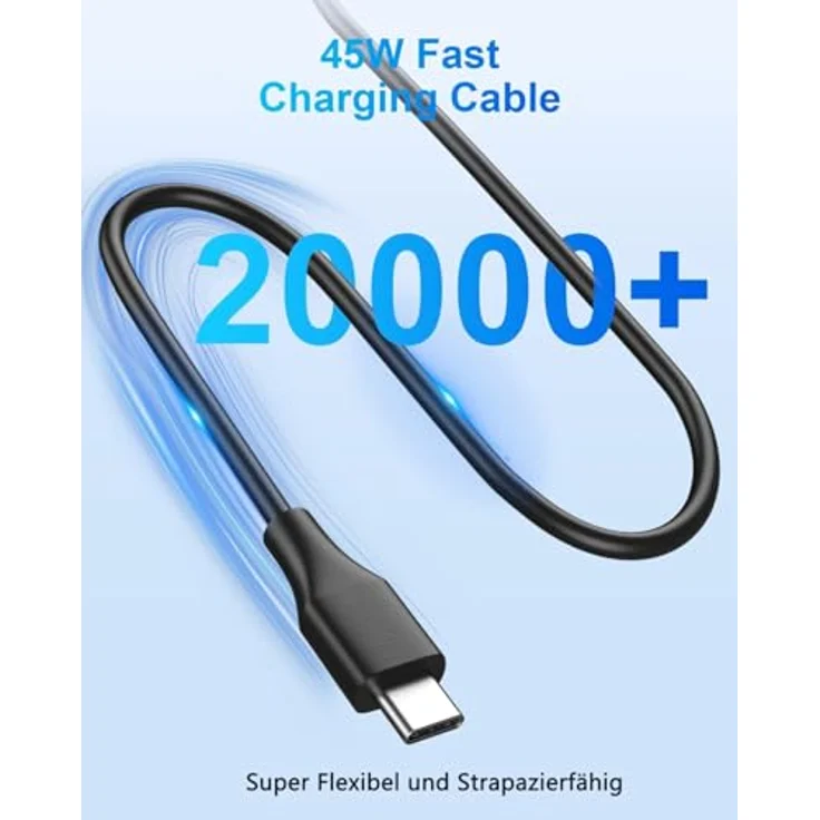 SMMKOXOI Chromebook Ladekabel 45W USB C für Acer 315/314, sicher und zuverlässig mit Überspannungsschutz – Bild 4