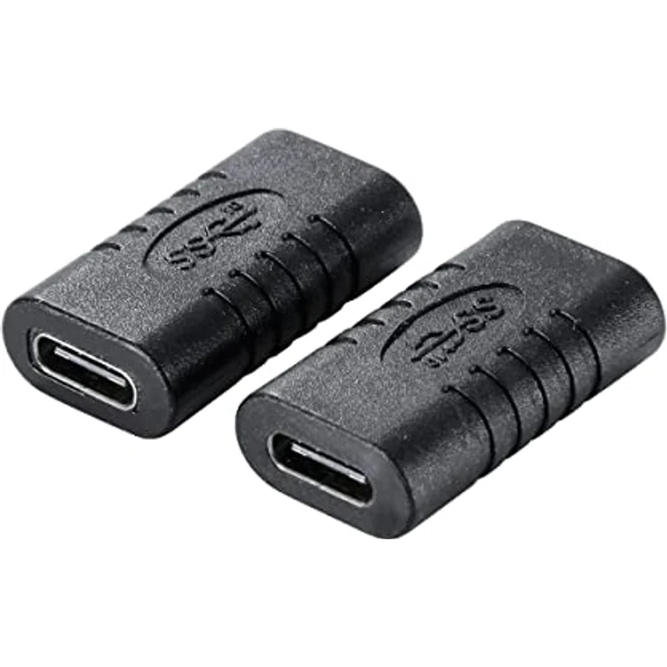 PremiumCord Kupplung USB-C 3.1, Super-Speed 5Gbps, USB 3.1 Typ C Buchse auf Buchse, Farbe schwarz kur31-09 – Bild 3