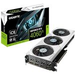 Gigabyte GeForce RTX 4060 Ti Eagle OC Ice 8G Grafikkarte mit 3 ventole WINDFORCE, 8 GB 128-bit GDDR6, GV-N406TEAGLEOC ICE-8GD Scheda Video - Preisvergleich