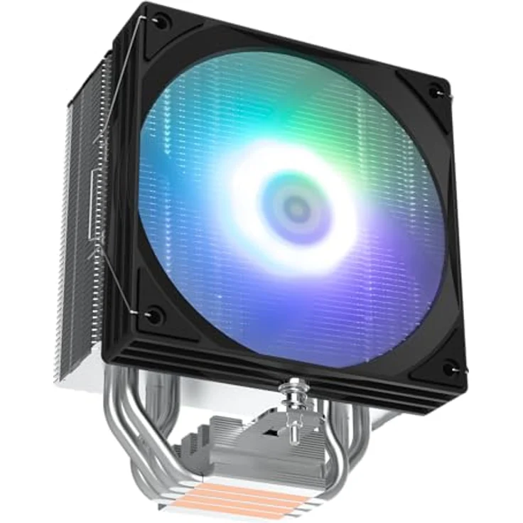 Zalman CNPS9X Optima2, CPU Kühler mit TDP 180W, 4 Heatpipes, 155 mm, Schwarz – Bild 5