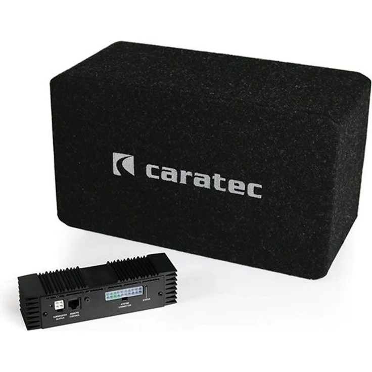 Caratec Audio CAS207D Soundsystem für Fiat Ducato, Citroen Jumper und Peugeot Boxer ab 2007, 4-Kanal-Verstärker mit integriertem DSP und Subwoofer, Plug & Play