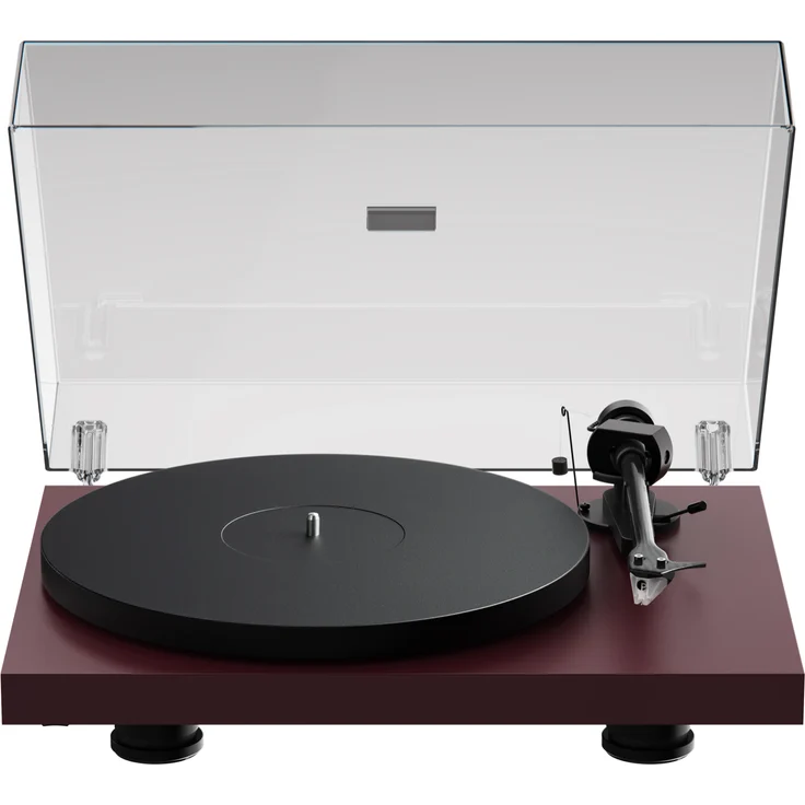 Pro-Ject Debut EVO 2 Plattenspieler, Wallnuss, Riemenantrieb, 33/45 U/min, 8,6" Carbon-Tonarm, höhenverstellbare Füße – Bild 1