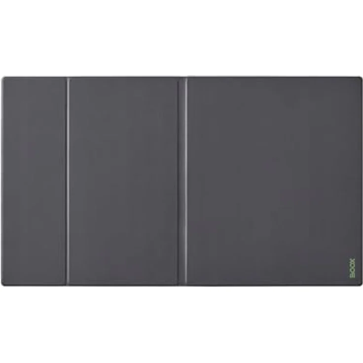 Onyx Boox Note Max Magnetic Cover Case, veganes Leder mit Standfunktion, cyan schwarz oder hellgrau – Bild 4