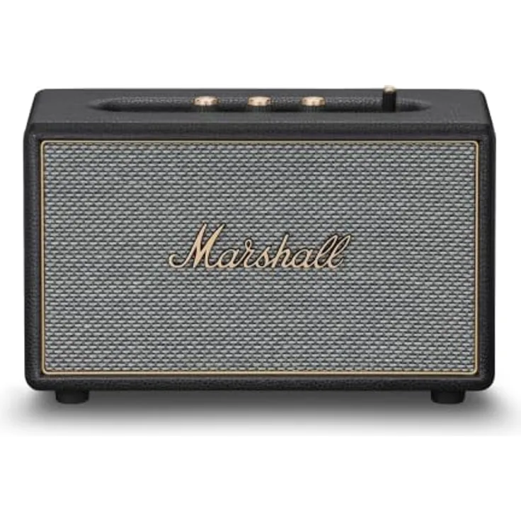 MARSHALL Acton IV Bluetooth-Home-Lautsprecher, raumfüllender Stereo-Sound, verbesserte Hochtöner, Black & Brass
