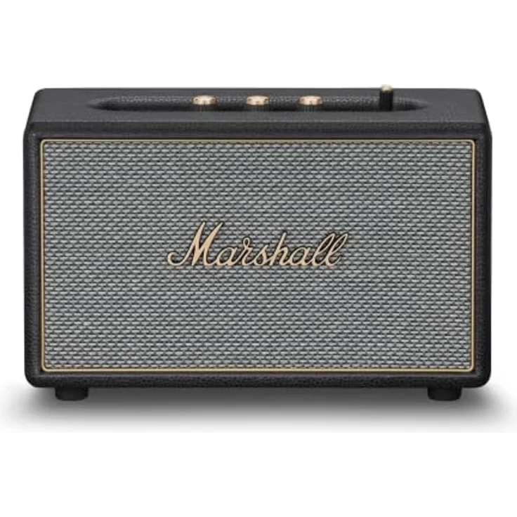MARSHALL Acton IV Bluetooth-Home-Lautsprecher, raumfüllender Stereo-Sound, verbesserte Hochtöner, Black & Brass – Bild 1