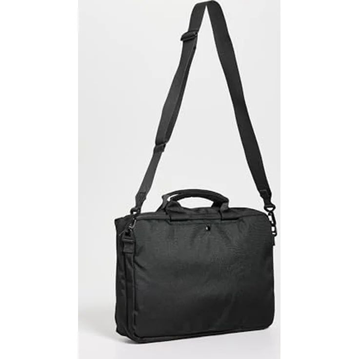 Sandqvist Go Briefcase, Aktentasche aus wasserabweisendem Polyester für Notebooks, Schwarz – Bild 4
