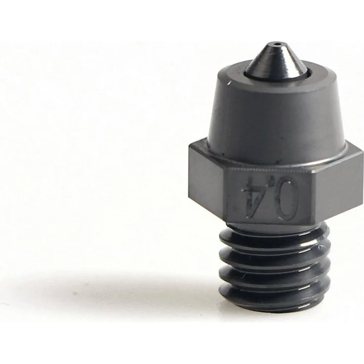 Phaetus 3D-Drucker Düse 0,4mm Tungsten Carbide Nozzle PH (Volcano) A6, hohe Verschleiß- und Temperaturfestigkeit, DLC-Beschichtung
