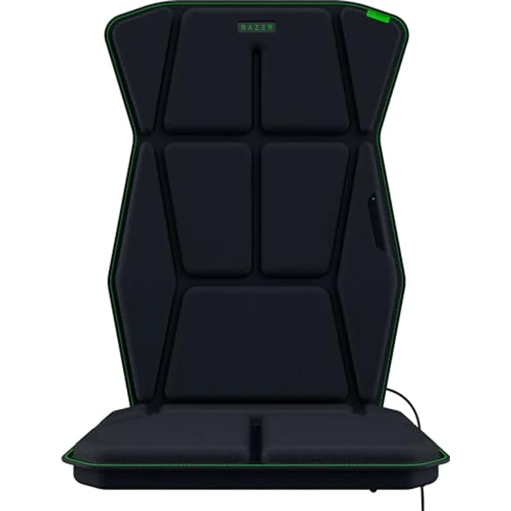 Razer Freyja - Gaming-Sitz-Kissen Auflage mit Razer Sensa HD-Haptik, HyperSpeed Wireless und Bluetooth, für Gaming- und Bürostühle, Haptik-EQ per Razer Synapse, Schwarz – Bild 1