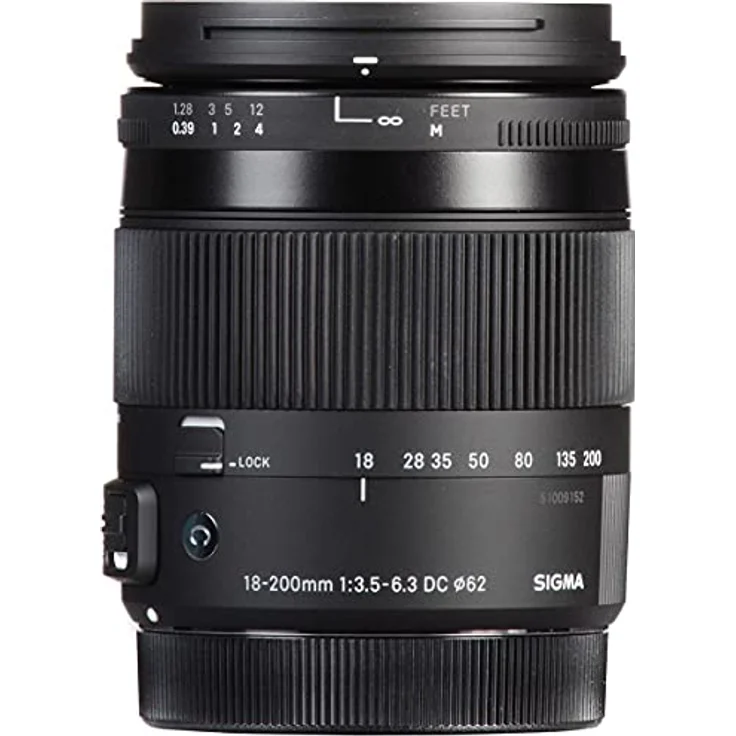 Sigma 18-200mm F3,5-6,3 DC Macro OS HSM Contemporary Objektiv (62mm Filtergewinde) für Nikon Objektivbajonett – Bild 6