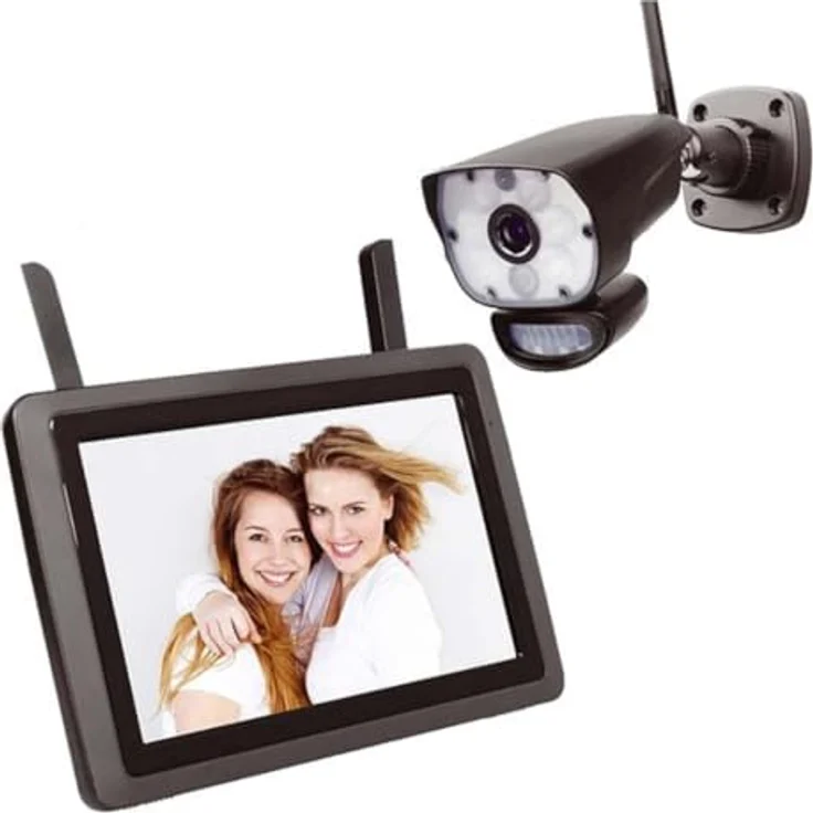 INDEXA DW700 SET Funk-Überwachungskamera Set 1080p IP App – Bild 7