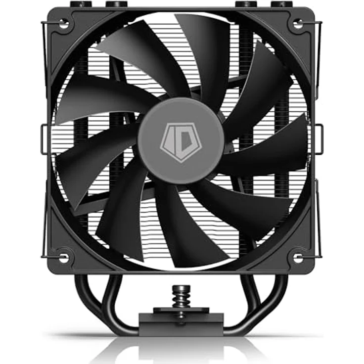 ID-Cooling SE-214-XT BLACK, CPU Luftkühler mit effizienter Kühltechnologie, schwarz – Bild 2