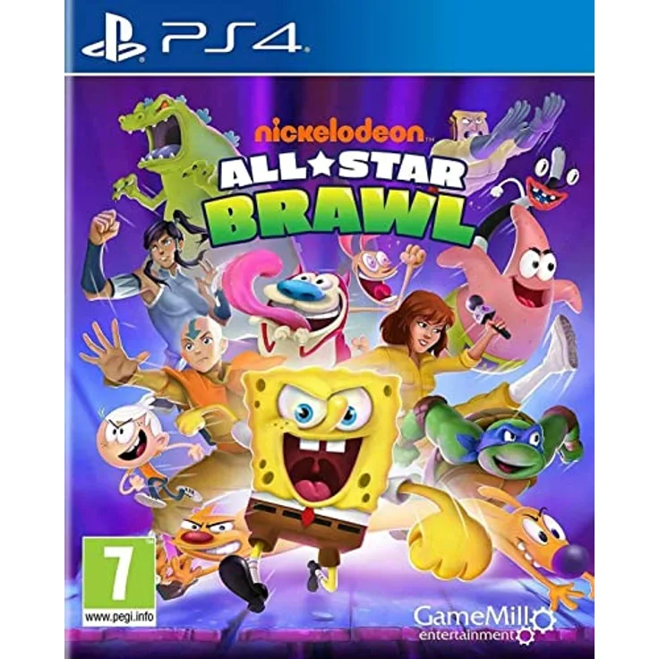 Maximum Games Nickelodeon: All Star Brawl, PS4-Game mit hochwertigen Abmessungen und flexibler Gestaltung