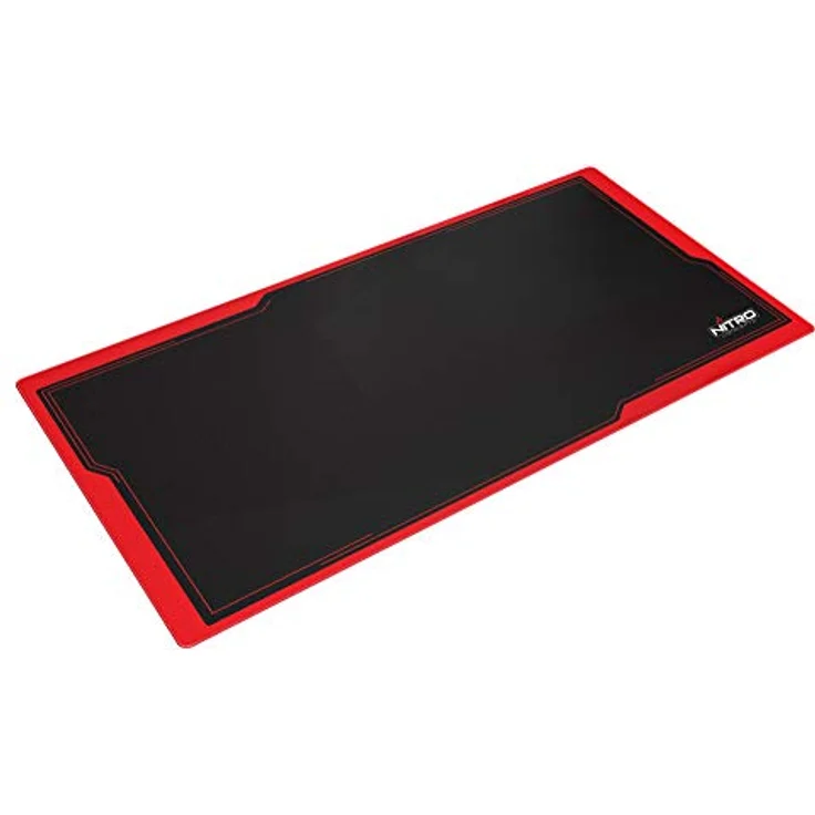 Nitro Concepts Deskmat DM16, 1600x800mm - schwarz/rot (NC-GP-MP-006) – Bild 2