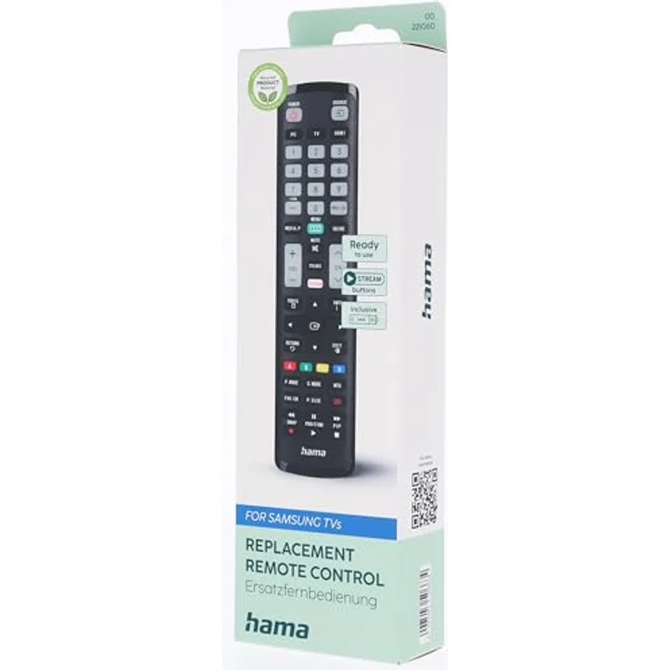 Hama Universal Ersatzfernbedienung für Samsung TV, lernfähig Universal-Fernbedienung (1-in-1), schwarz - Preisvergleich – Bild 4