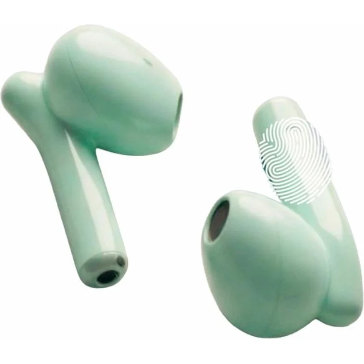 Techmade AI Kabellose Ohrhörer, Bluetooth 5.3 mit Noise-Cancelling, grün
