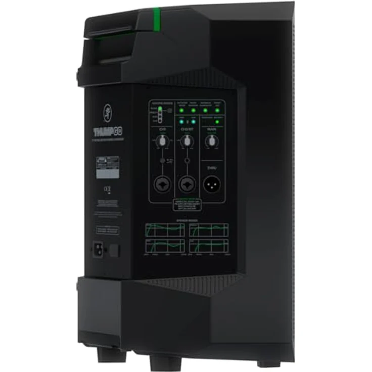 Mackie Thump GO, Akkubetriebener PA-Lautsprecher mit 8 Zoll Woofer, Bluetooth-Streaming und keepdrum XLR-Kabel – Bild 3