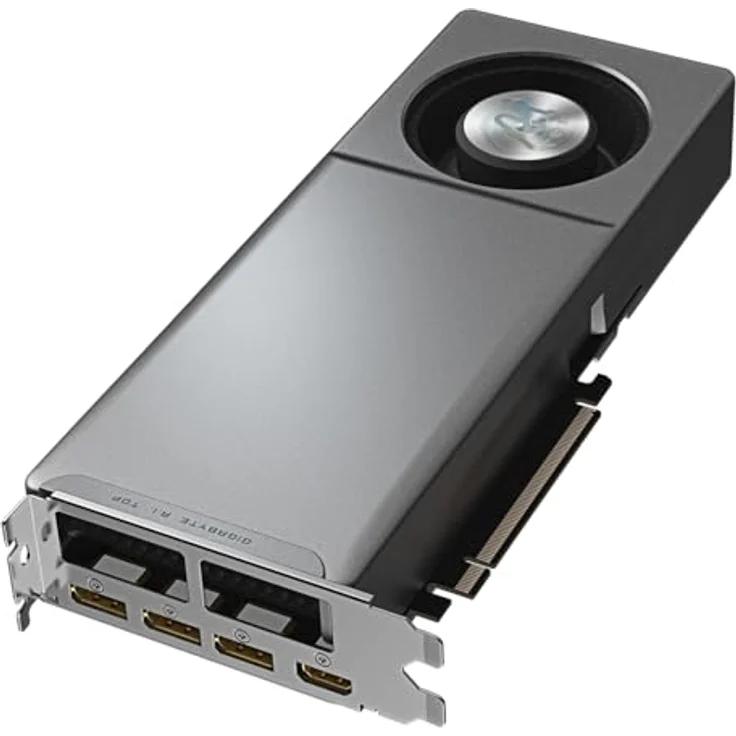 Gigabyte Radeon AI PRO R9700 AI TOP 32G, Grafikkarte mit 32 GB GDDR6-Speicher, optimiert für KI-Workloads und 3D-Rendering, drei DisplayPort und HDMI 2.1 – Bild 4