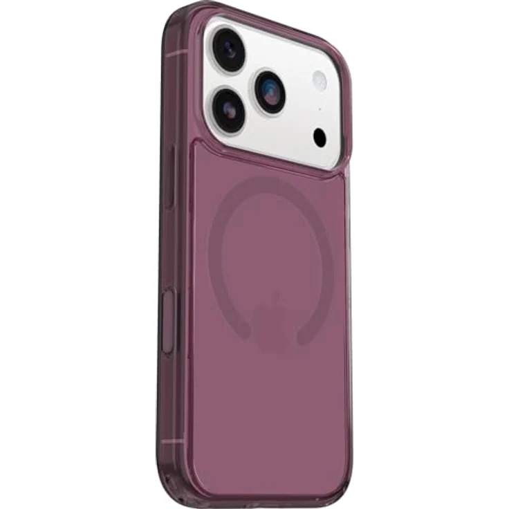 OtterBox Symmetry Clear MagSafe Camera Control, Smartphone Hülle für Apple iPhone 17 Pro mit Aufprallschutz, pink – Bild 4